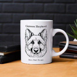 Mug Portrait berger allemand