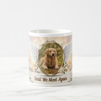 Mug Portrait commémoratif personnalisé d'ailes d'ange