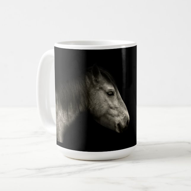 Mug Portrait de cheval (Devant gauche)