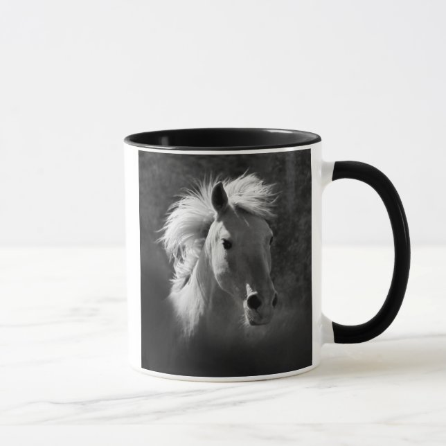 Mug Portrait de cheval V (Droite)