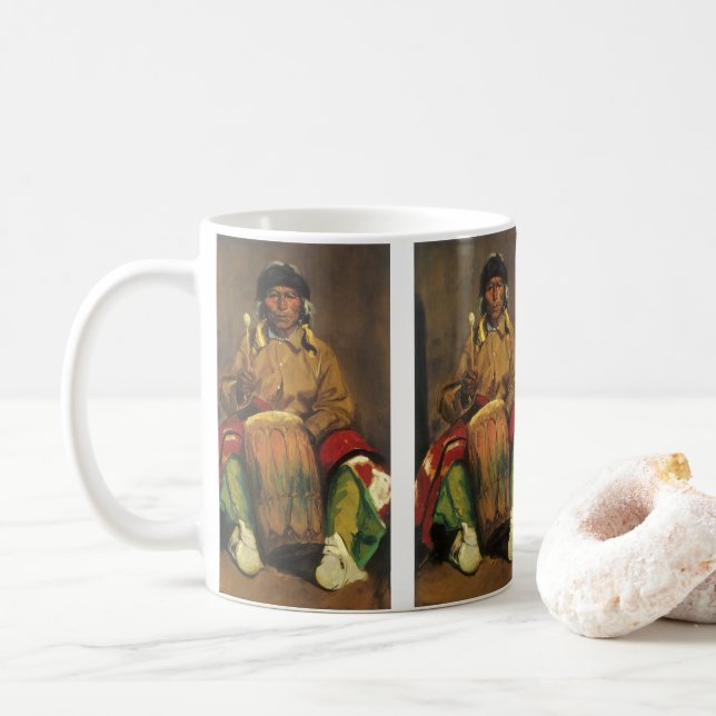 Mug Portrait de Dieguito Roybal par Robert Henri (Avec donut)