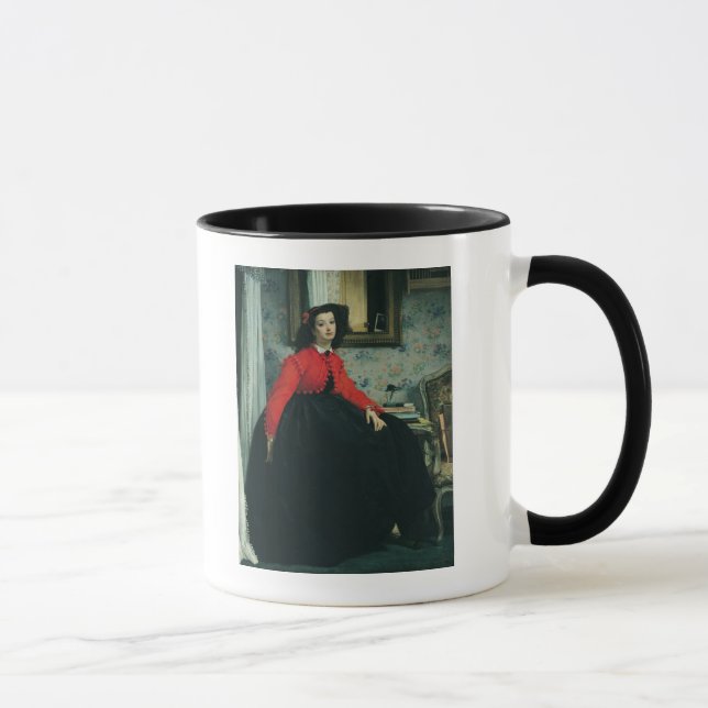 Mug Portrait de James Tissot | de Mlle. L.L. 1864 (Droite)