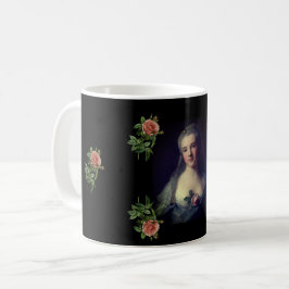 Mug Portrait de Manon Balletti Jean-Marc Nattier roses