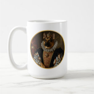 Mug Portrait de reine de la Renaissance Berger Alleman