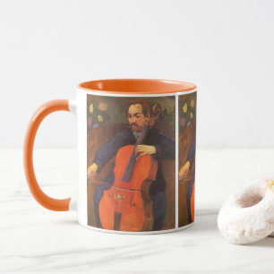 Mug Portrait de Schneklud Joueur par Paul Gauguin