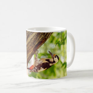 Mug Portrait d'oiseau Pic épeiche