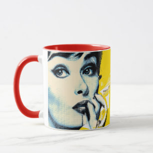 Mug Portrait double dans l'art pop