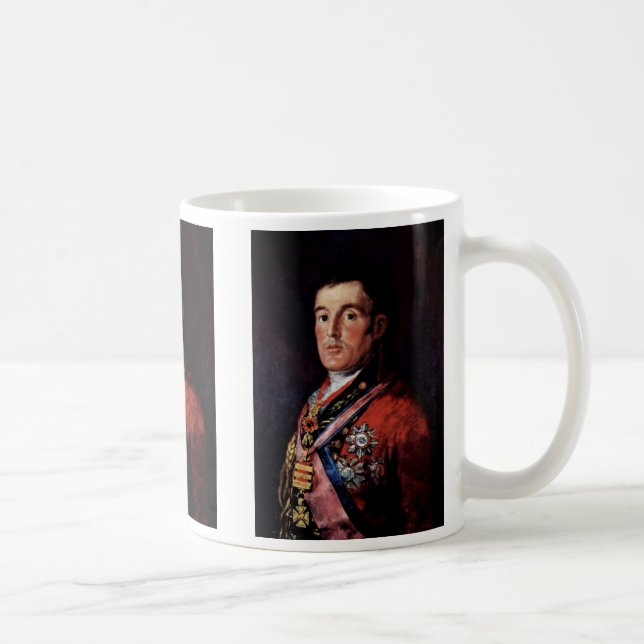 Mug Portrait du duc Of Wellington (Droite)
