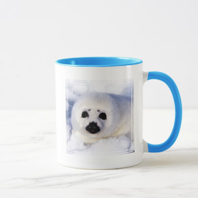 Mug Portrait d'une cuve de phoque de la harpe (Droite)