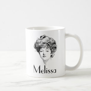 Mug Portrait d'une fille de Gibson, 1900