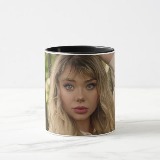 Mug Portrait d'une jeune fille