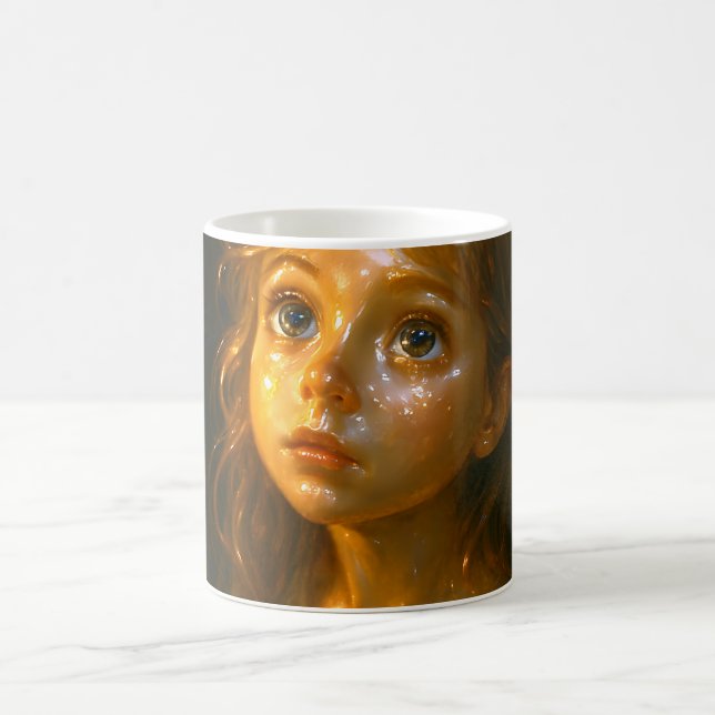 Mug Portrait d'une jeune fille (Centre)