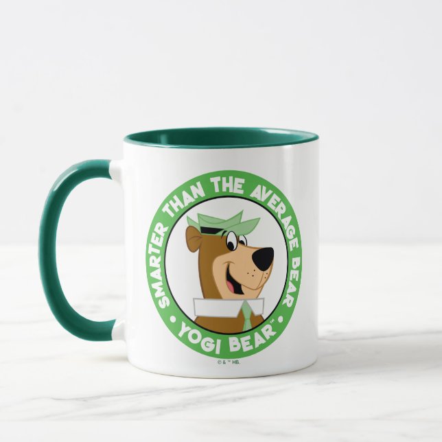 Mug Portrait souriant de l'ours de Yogi (Gauche)