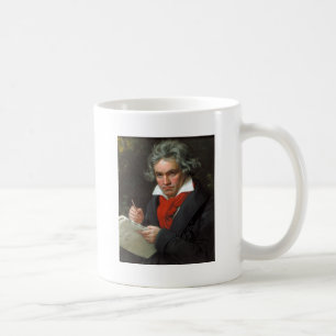 Mug Portrait Vintage du compositeur, Ludwig von Beetho