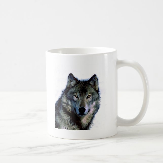 Mug Portrait Wolf (Droite)