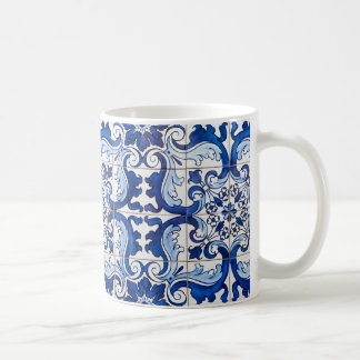 Mug Portugais Azulejo Carreaux vernis