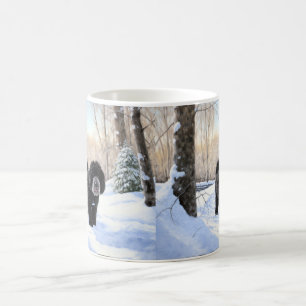 Mug Portugais Water Dog Laisser neiger Noël