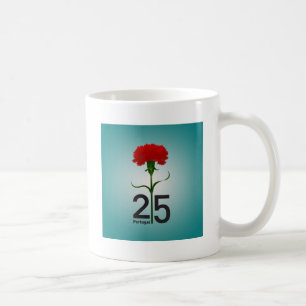 Mug Portugal et oeillet rouge