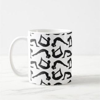 Mug Positions de yoga Silhouettes