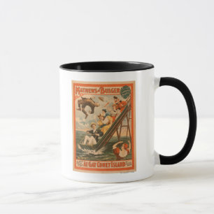 Mug Poster de la comédie musicale "At gay Coney Island