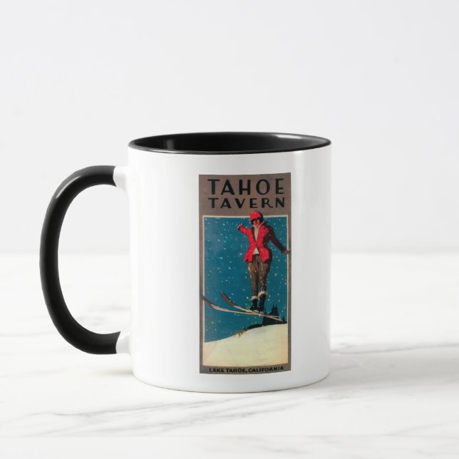 Mug Poster de la taverne Tahoe (Gauche)