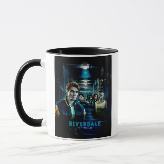 Mug Poster de l'allée inondable de Riverdale (Gauche)