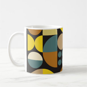 Mug Poster d'illustration géométrique abstrait avec si
