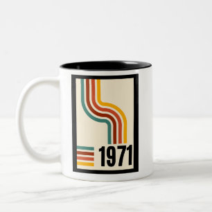 Mug Poster vintage rétro 1971