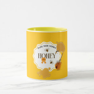Mug Pot de miel Abeille à miel Nid d'abeille Apiarium