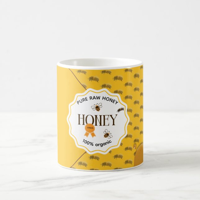 Mug Pot de miel abeille miel rucher Apiculture (Centre)