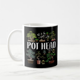 Mug Pot Plante Pot Head Bonsai