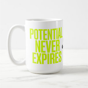 Mug Potentiel n'expire jamais Mentalité de Croissance
