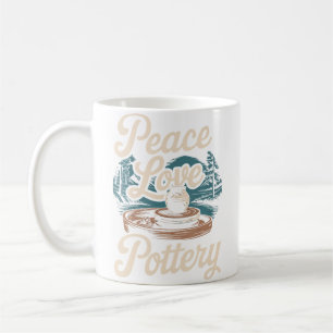 Mug Poterie Amour Paix