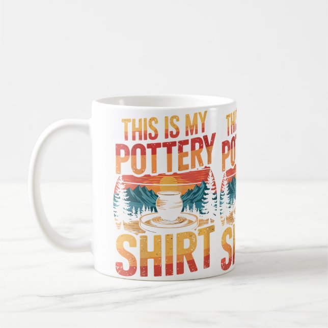 Mug Poterie drôle pour femmes (Gauche)