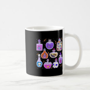 Mug Potions magiques Bouteilles Halloween démangeaison