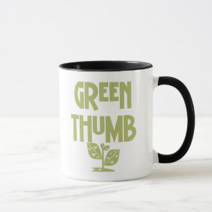 Mug Pouce verte