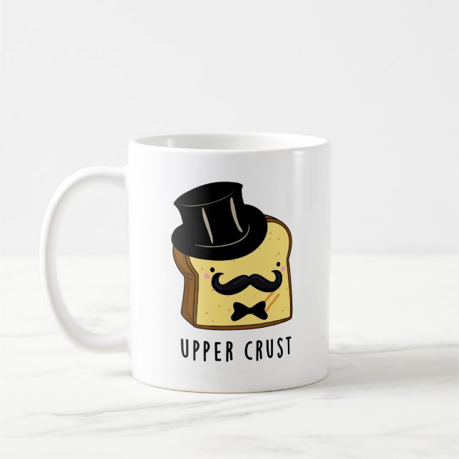 Mug Poudre de pain drôle de croûte supérieure (Gauche)