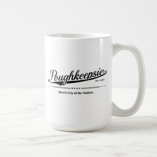 Mug Poughkeepsie - Queen City of the Hudson - Noir
