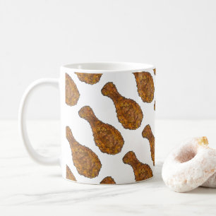 Mug Poule de poulet frit bâton de tambour Soul Aliment