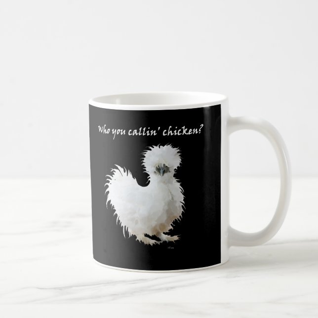 Mug Poule Soie  (Droite)