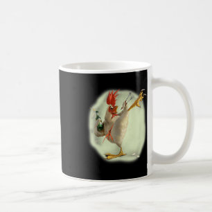 Mug Poulet Bière Karate Kick Cool Poulet Drôle Chicke