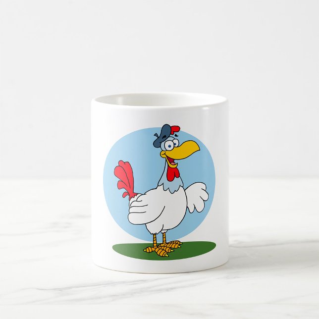 Mug Poulet de caricature (Créateur téléchargé)