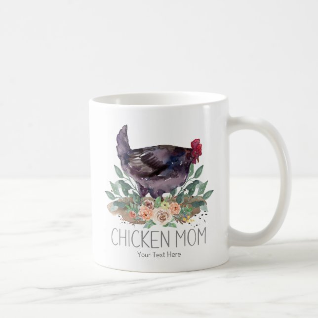 Mug Poulet maman Agriculture biologique Jardinage Perm (Droite)