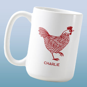 Mug Poulet personnalisé