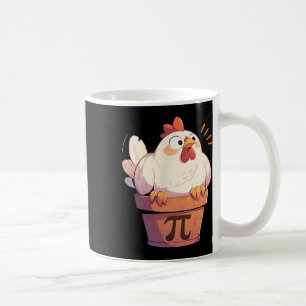 Mug Poulet Pot Pi Jour Hommes Femmes Enfants Math Ense