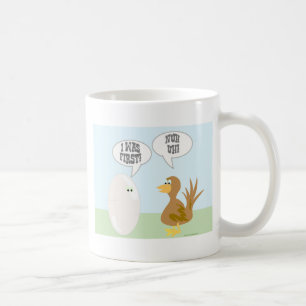Mug Poulet Vs Oeuf Drôle Animaux Dessin Dessin