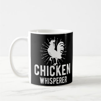 Mug Poulet Whisperer Drôle Agricole Poulet Visage Agri
