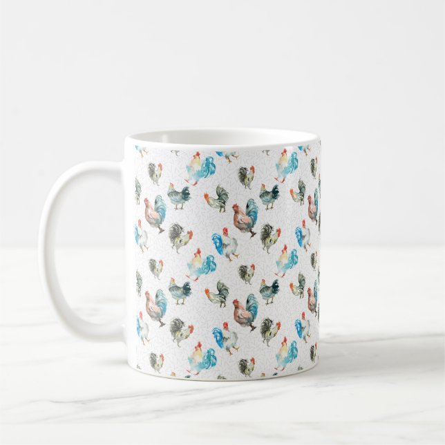 Mug Poulets Amateurs De Poules De Pays (Gauche)
