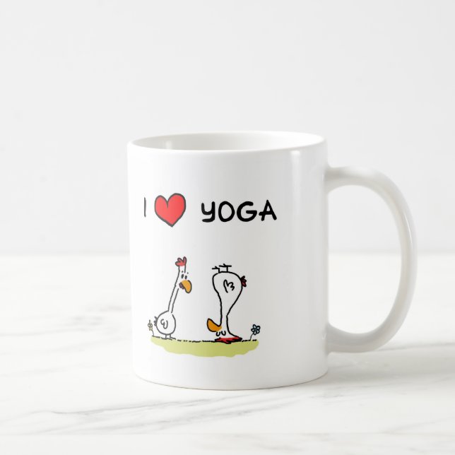 Mug Poulets de yoga (Droite)