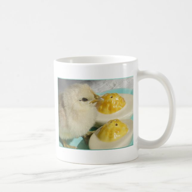 Mug Poulets et oeufs déversés 2 (Droite)